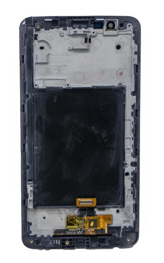 LCD with Touch Screen for LG Stylus Black (display glass combo