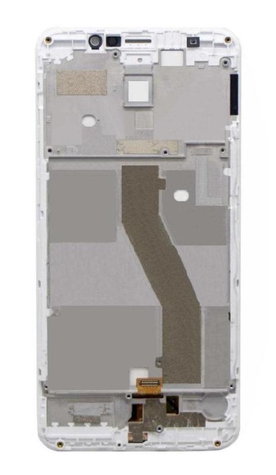 LCD with Touch Screen for Gome C7 Note White by