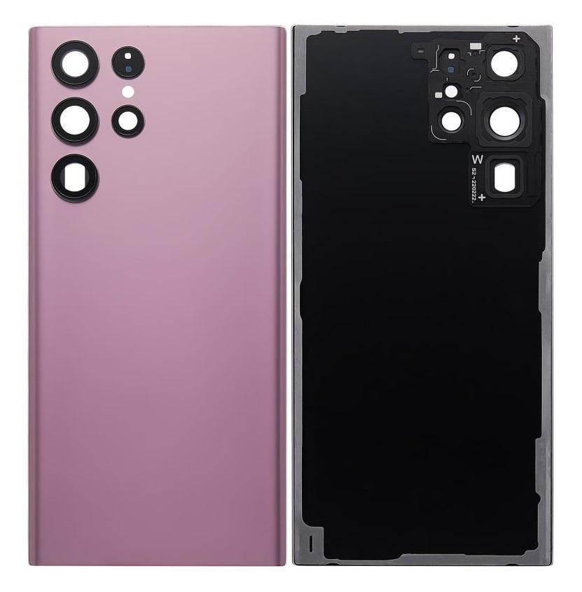 Back Panel Cover for Samsung Galaxy S22 Ultra 5G - Burgundy