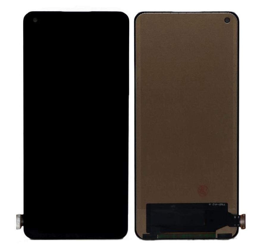 Display OLED Per OPPO Reno7 5G Con Touch Screen E Impronta Digitale &ndash; Nero