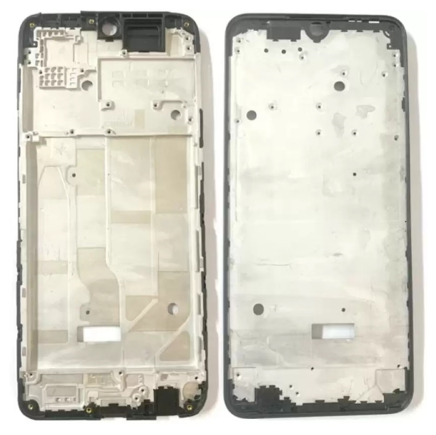 LCD Frame Middle Chassis for Infinix Note 12 - Black by Maxbhi.com