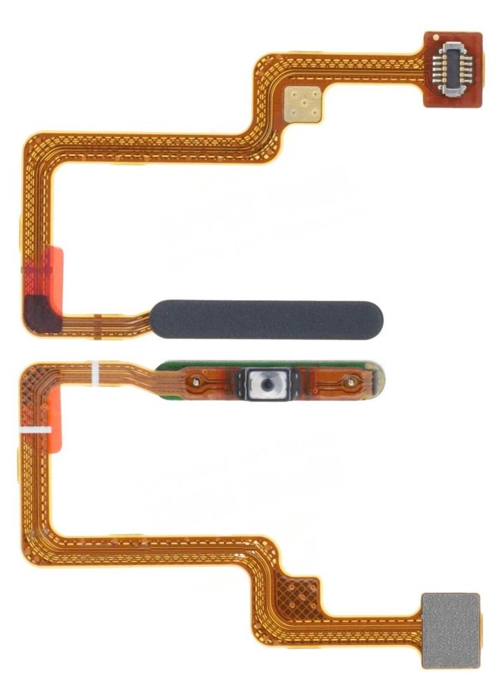 SPAREWARE® Fingerprint Sensor Flex Fingerprint Sacanner Sensor For Poco F4 5G -Black