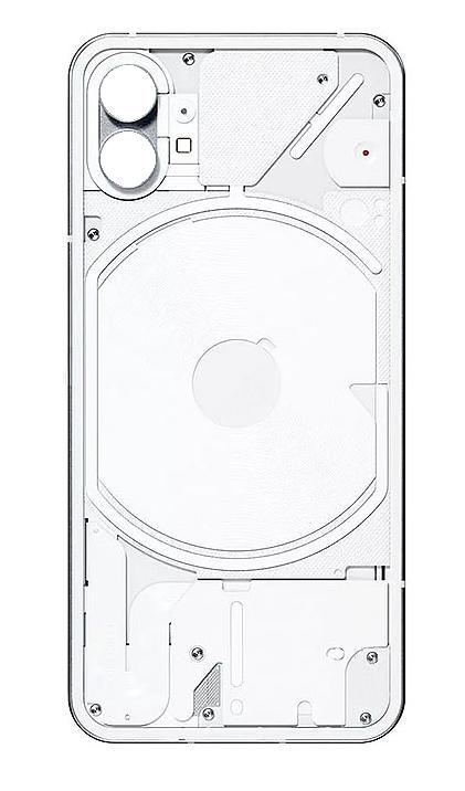 Back Panel Cover for Nothing phone White