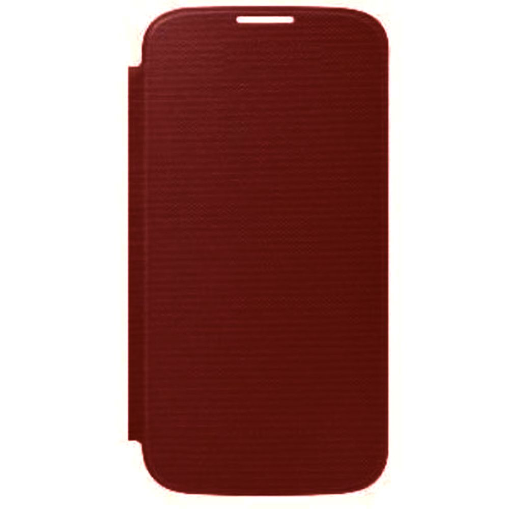 Flip Cover for Samsung I9505 Galaxy S4 Red