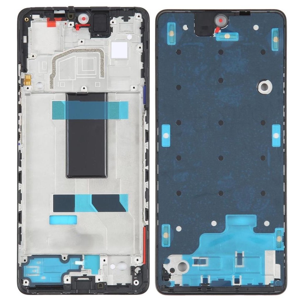 LCD Frame Middle Chassis for Xiaomi Redmi Note 12 Pro - Blue by Maxbhi.com