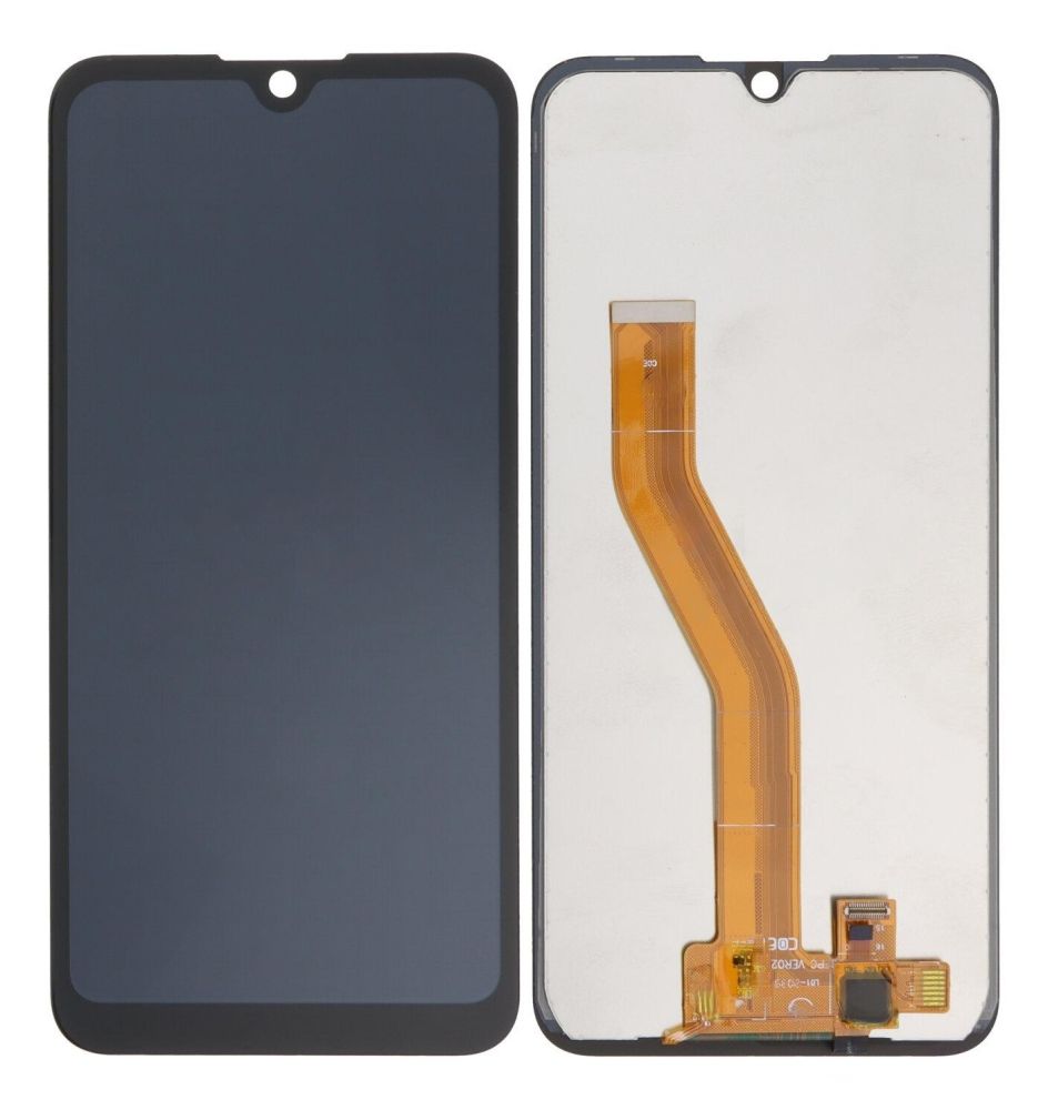 Custodia + Vetro Temperato Per Wiko Y62 Plus, Cover Morbida TPU Black E Pellicola 9H, Protezione Antiurto - YQ12