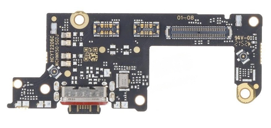 Connecteur De Charge Pour Xiaomi Poco F4 GT - Neuf, Noir, Référence 21121210G