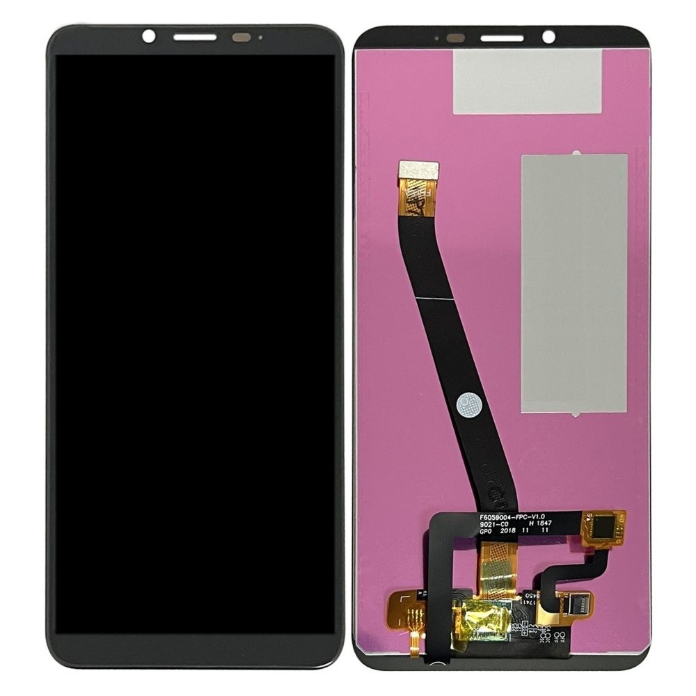 Cover Portafoglio Con Rosa Per CUBOT X19s – Custodia In Pelle TPU Con Fessure E Supporto Orizzontale