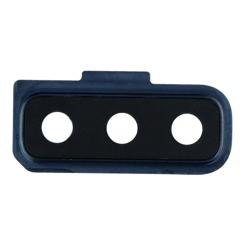Camera Lens Glass with Frame for Samsung Galaxy A7 2018 Black by