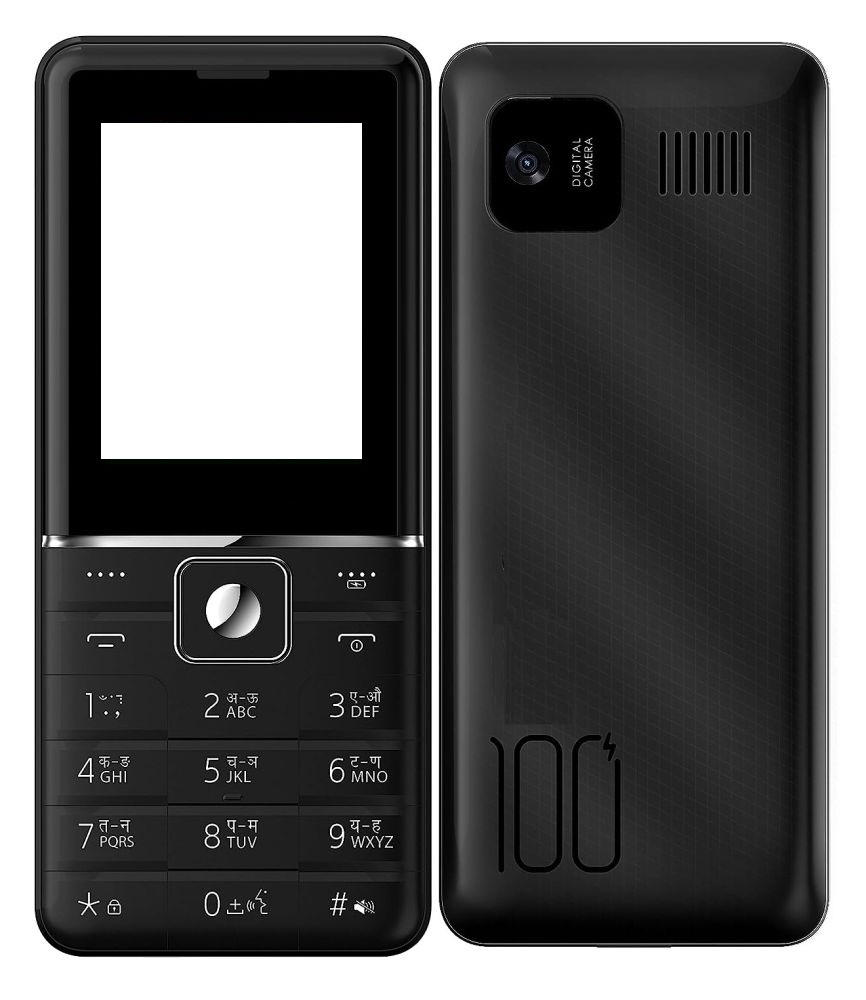 Full Body Housing for Itel Power 900 - Black - Maxbhi.com