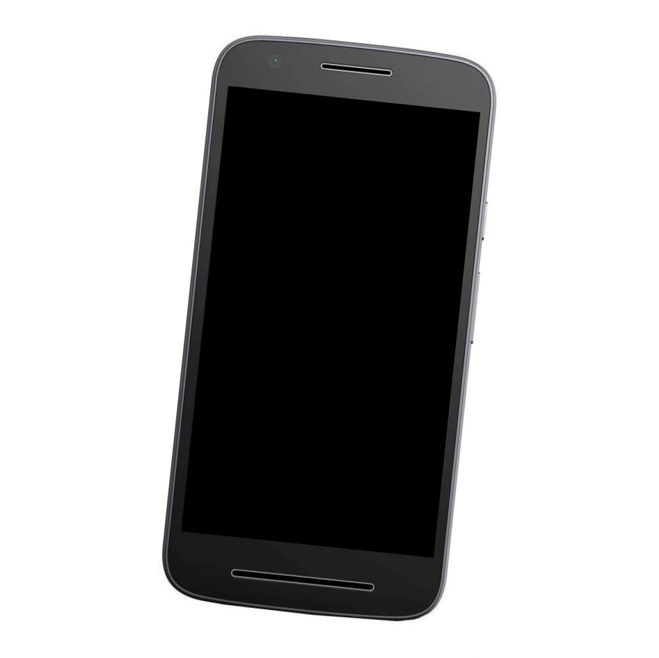 Camera Lens Glass with Frame for Motorola Moto E3 Power Black