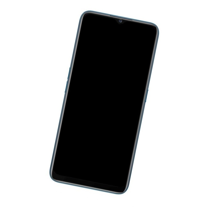 Camera Lens Glass with Frame for Oppo A9 2020 Black