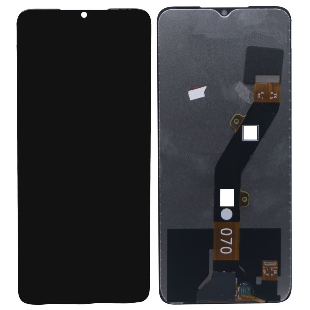 LCD With Touch Screen For Itel P55 5G White By Maxbhi LCD With Touch Screen For Itel P55 5G White By Maxbhi