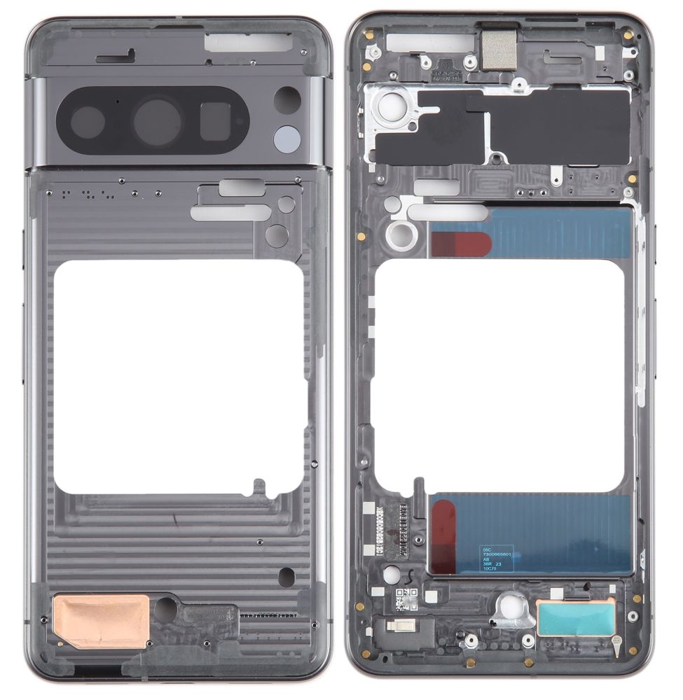 Middle Frame Ring Only for Google Pixel 8 Pro Black by Maxbhi.com