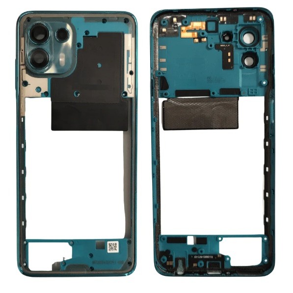 Middle Frame Ring Only for Motorola Edge 20 Fusion Black by