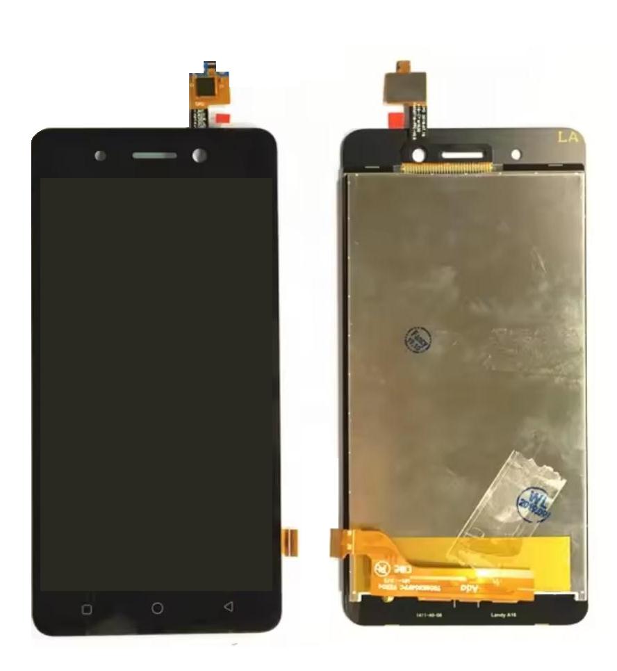 LCD with Touch Screen for Itel A16 - Black by Maxbhi.com