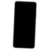 Lcd Frame Middle Chassis For Lava Blaze 3 5g Black By - Maxbhi Com