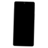Lcd Frame Middle Chassis For Sharp Aquos R8s Pro Black By - Maxbhi Com