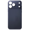 Back Panel Cover For Apple Iphone 17 Pro Max Black - Maxbhi Com