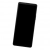 Lcd Frame Middle Chassis For Sony Xperia 10 Vii Black By - Maxbhi Com
