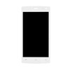 Lcd With Touch Screen For Xolo Q600 Club White By - Maxbhi.com