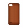 Back Panel Cover For Zen Elite Wow Brown - Maxbhi.com