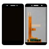 Lcd With Touch Screen For Lyf F1 Black By - Maxbhi Com