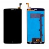 Lcd With Touch Screen For Lyf Wind 3 Black By - Maxbhi Com