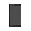 Lcd With Touch Screen For Yu Yunique Plus Black By - Maxbhi.com