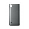 Back Panel Cover For Lyf Flame 3 Black - Maxbhi.com