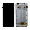 Lcd With Touch Screen For Intex Aqua Lions 4g Black By - Maxbhi Com