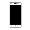 Lcd With Touch Screen For Videocon Thunder One V45bd White By - Maxbhi.com