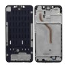 Lcd Frame Middle Chassis For Xiaomi Pocophone F1 Black By - Maxbhi Com
