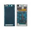 Lcd Frame Middle Chassis For Sony Xperia C3 White By - Maxbhi Com