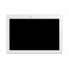 Lcd Frame Middle Chassis For Lenovo Tab 2 A1030 White By - Maxbhi Com