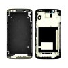 Lcd Frame Middle Chassis For Lg G2 D802 Black By - Maxbhi Com