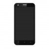 Lcd Frame Middle Chassis For Ivoomi Me5 Black By - Maxbhi Com
