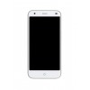 Lcd Frame Middle Chassis For Lyf Water 2 Silver By - Maxbhi Com