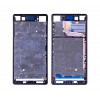 Lcd Frame Middle Chassis For Sony Xperia Z3 Plus Black By - Maxbhi Com