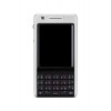 Lcd Frame Middle Chassis For Sony Ericsson P1i Silver Black By - Maxbhi Com