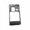 LCD Frame Middle Chassis for Sony Xperia miro ST23i White & Gold