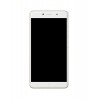 Lcd Frame Middle Chassis For Yu Yureka 2 Black By - Maxbhi Com