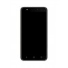 Lcd Frame Middle Chassis For Intex Aqua Lions T1 White By - Maxbhi Com