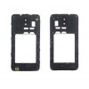 Lcd Frame Middle Chassis For Alcatel Pixi 4 6 Black By - Maxbhi Com