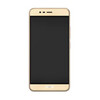 Lcd Frame Middle Chassis For Asus Zenfone Pegasus 3 32gb Black By - Maxbhi Com
