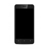 Lcd Frame Middle Chassis For Ivoomi Me4 Black By - Maxbhi Com