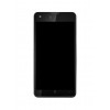 Lcd Frame Middle Chassis For Xolo Win Q900s Black By - Maxbhi Com