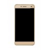 Lcd Frame Middle Chassis For Qmobile Noir S4 Gold By - Maxbhi Com