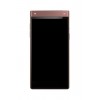 Lcd Frame Middle Chassis For Gionee W909 Black By - Maxbhi Com