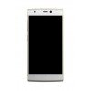 Lcd Frame Middle Chassis For Qmobile Noir Z6 Black By - Maxbhi Com